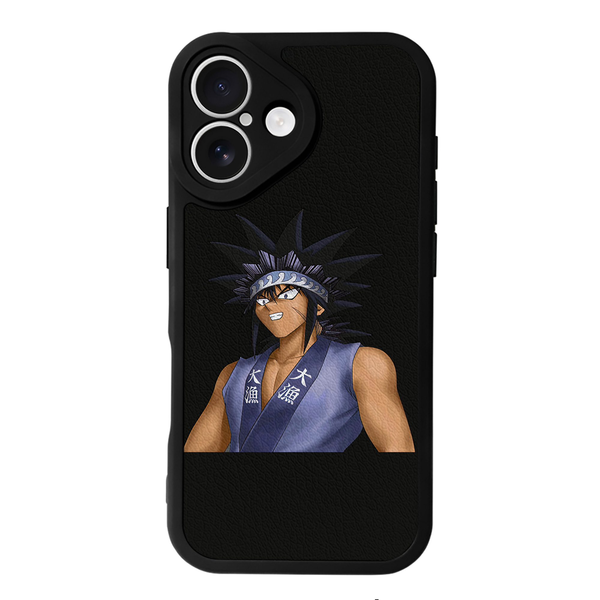 （画像用） 遊☆戯☆王 Yu-Gi-Oh! 【iPhone 16シリーズ対応】シリコンスマホケース（レザー調） 材質：シリコン